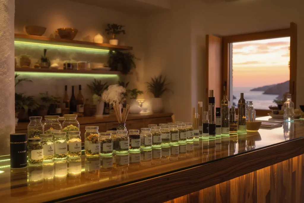 Cannabis products in Ibiza clubs