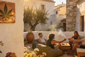 Smokers club in Ibiza