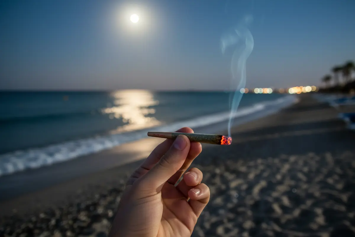 Cannabis and Ibiza nightlife